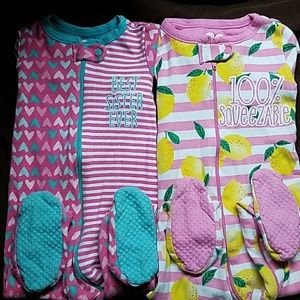Children's Place footed pajamas